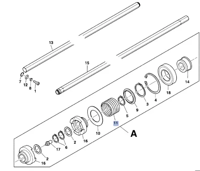 87657515 - пружина